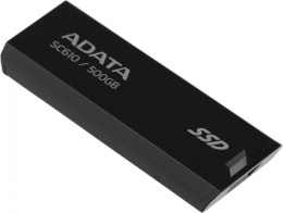 A-DATA Внешний накопитель SSD USB3.2 ADATA 500GB SC610 SC610-500G-CBK/RD Черный/Красный