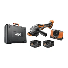 Бесщеточная угловая шлифмашина AEG BEWS18-125BLLI-502C 4935464417