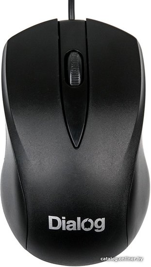 Мышь MOC-15U Dialog Comfort Optical - 3 кнопки + ролик прокрутки, USB