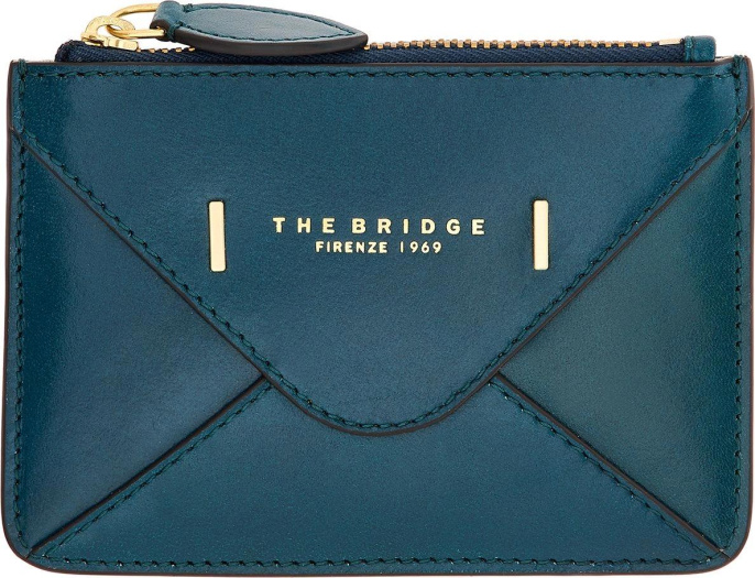 Чехол для кредитных карт The Bridge Frida 01810501/00E бирюзовый натур.кожа