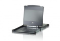 KVM консоль ATEN Single Rail 8-Port DVI FHD LCD KVM Switch CL6708MW-ATA-RG
