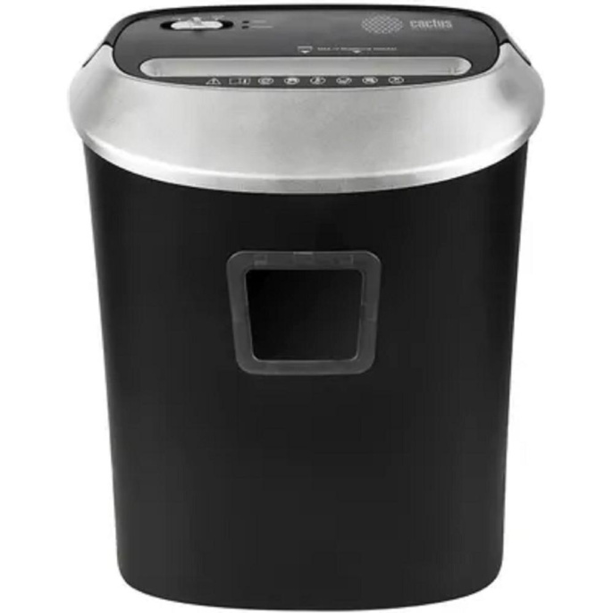 Уничтожитель бумаг Cactus CS-SH-P6,  P-4,  4х40 мм, 10 лист. одновременно, 21л
