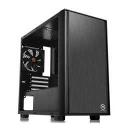Корпус mATX Thermaltake Versa H17, Micro-Tower, без БП, черный [ca-1j1-00s1nn-00]