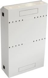 Шкаф коммутационный Lanmaster TWT-CBVRT-5U-6X7-GY настенный 5U 650x250мм пер.дв.металл направл.под винты 68кг серый 505мм 741мм IP20 сталь