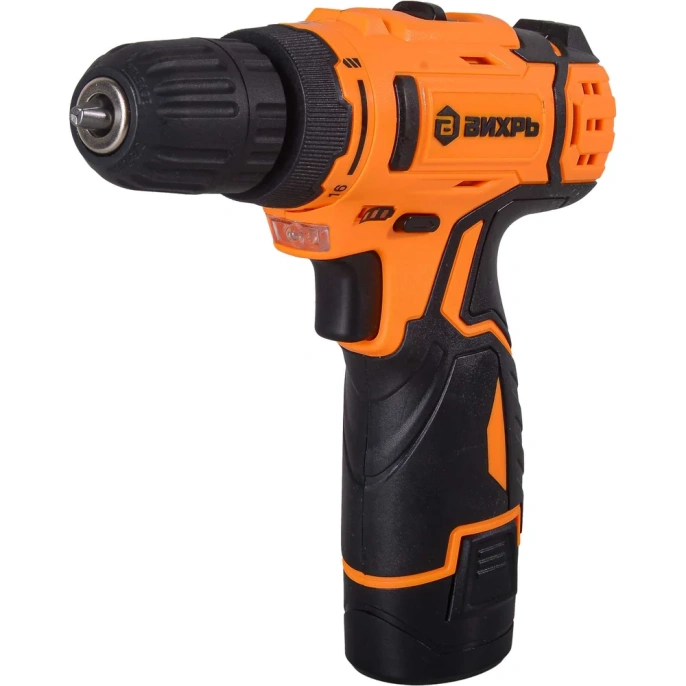 Аккумуляторная дрель-шуруповерт Вихрь ДА-12Л-2К 72/14/7
