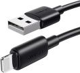Кабель Usams SJ709 Lightning 2.4A Fast Charging Data Cable - YD Series 1m Черный (SJ709USB01)