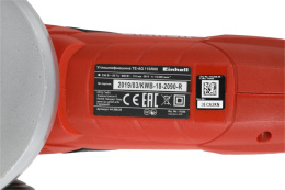 Углошлифовальная машина Einhell TE-AG 115/600 600Вт 12000об/мин рез.шпин.:M22.2 d 115мм 4430855