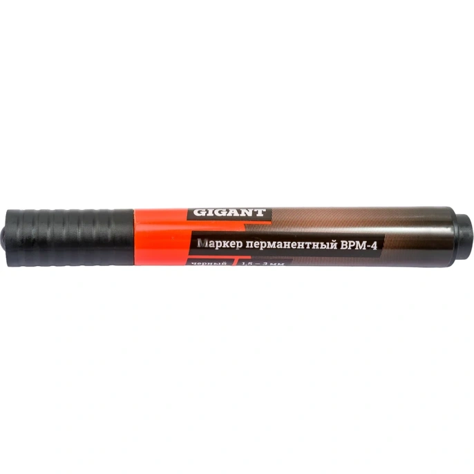 Перманентный черный маркер Gigant 1,5-3 мм BPM-4