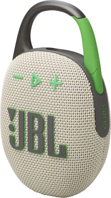 Колонка порт. JBL Clip 5 песочный 7W 1.0 BT 10м 1400mAh (26528666)