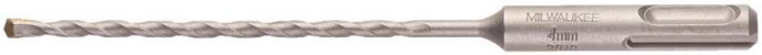 Бур Milwaukee SDS+ Contractor 4x160 (4932471211) (твердосплавный наконечник, с 2 режущими кромками, двухспиральная конструкция)