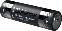 Аккумуляторная батарея DEFENDER HR6-2BL 2100 mAh АА, Ni-MH, блистер, 2 шт,56502
