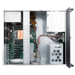 Корпус серверный InWin IW-R400-01N ____ /USB3.0*2/Rear fan 8025mm 4200RPM*2/Front fan 8025mm 4200RPM*2/Front door/Air filter for front door/SK35-02