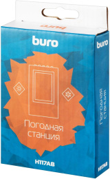 Погодная станция Buro H117AB, серебристый