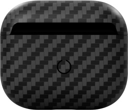 Чехол Magssory для AirPods 3 CFB022 материал: кевлар арамид , сверхпрочное синтетическое волокно, толщина: 0.2 мм, вес: 10 г, цвет: черный
