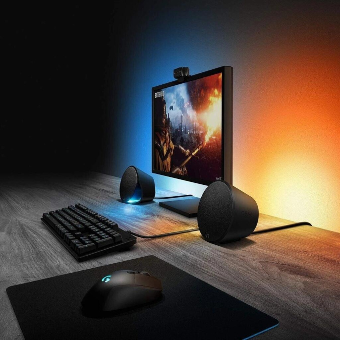 Колонки Logitech G560 LIGHTSYNC PC 2.1 черный 240Вт 980-001305