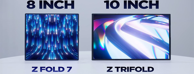 «Трикладушку» Samsung Galaxy Z TriFold показали в деле