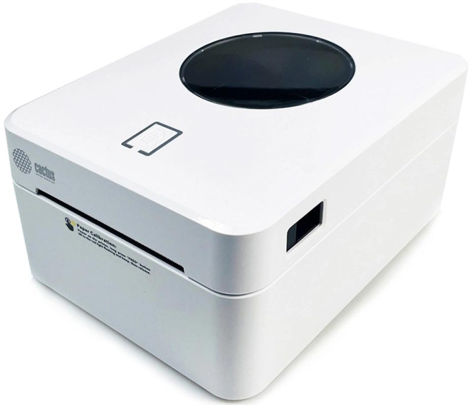 Принтер этикеток Cactus CS-TP-D410U-W,  белый