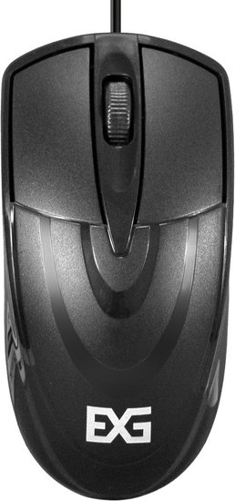 Мышь ExeGate Professional Standard SH-8025 USB, оптическая, 1000dpi, 3D, 3 кнопки и колесо прокрутки, длина кабеля 1,5м, черная, Color Box EX295306RUS