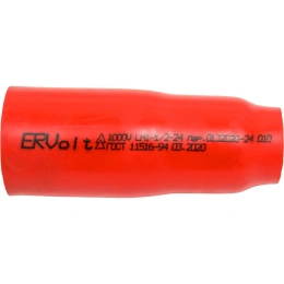 Изолированная шестигранная насадка серии LHI (1/2"; 24 мм) ERVolt LHI-1/2-24