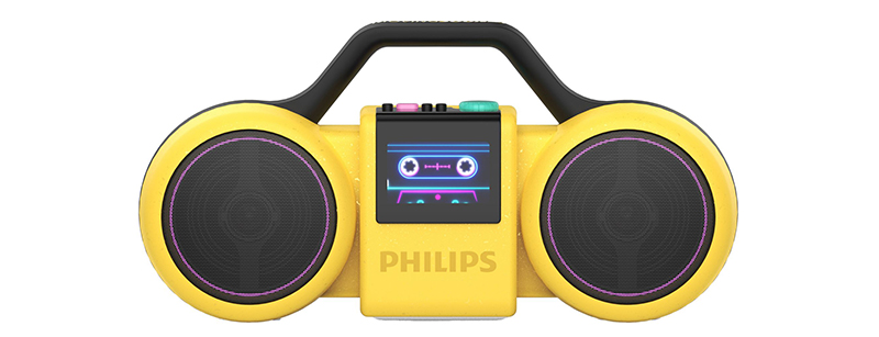Philips выпустила линейку акустики в яркой стилистике 80-х