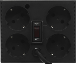 Стабилизатор напряжения Powercom TCA-1200 600Вт 1200ВА черный TCA-1200 BLACK