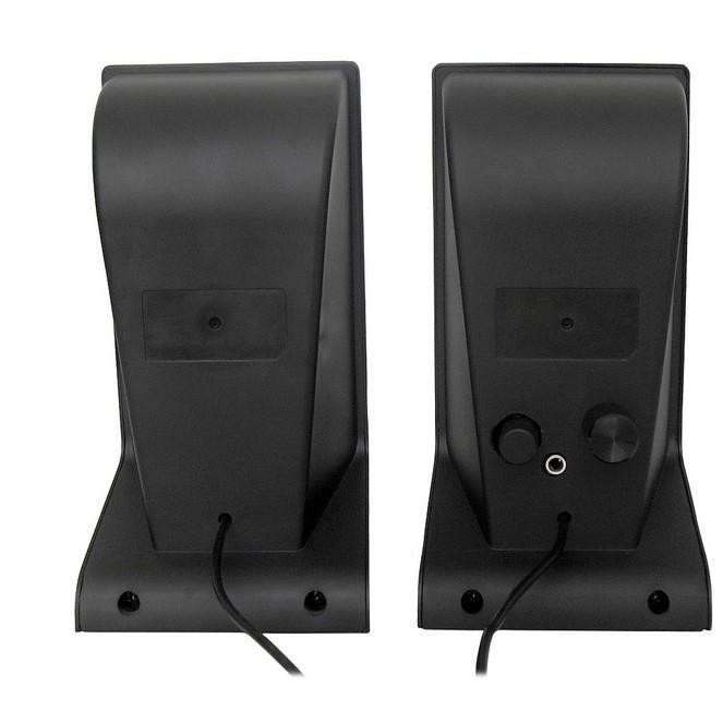 Акустическая система CROWN CMS-601 USB, 6W; управление громкостью, разъём для наушников, кнопка включения, Длина кабеля между колонками 1м;Длина аудио-кабеля и питания 2м.