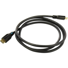 Кабель аудио-видео VENTION AANBG,  HDMI (m) -  HDMI (m),  ver 2.1,  1.5м, GOLD,  черный