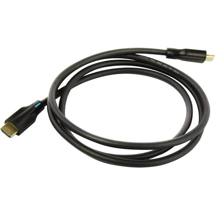 Кабель аудио-видео VENTION AANBG,  HDMI (m) -  HDMI (m),  ver 2.1,  1.5м, GOLD,  черный