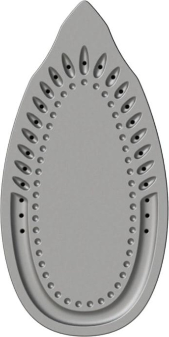 Утюг Panasonic NI-S430RTV, с паровым ударом, 2300Вт, красный