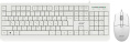 Комплект (клавиатура+мышь) Acer OCC400, USB, проводной, белый [zl.acccc.014]