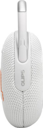 Колонка портативная JBL Clip 5, 7Вт, белый