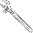 Ключ разводной WorkPro WP272007 200мм (хром-ванадиевая сталь, максимальная ширина зажима: 24мм)
