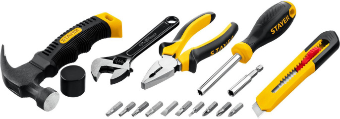 Набор инструментов Stayer 2205-H17 17 предметов жесткий кейс