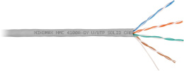 Кабель информационный Nikomax NMC 4100A-GY кат.5E U/UTP 4 пары PVC внутренний 305м серый