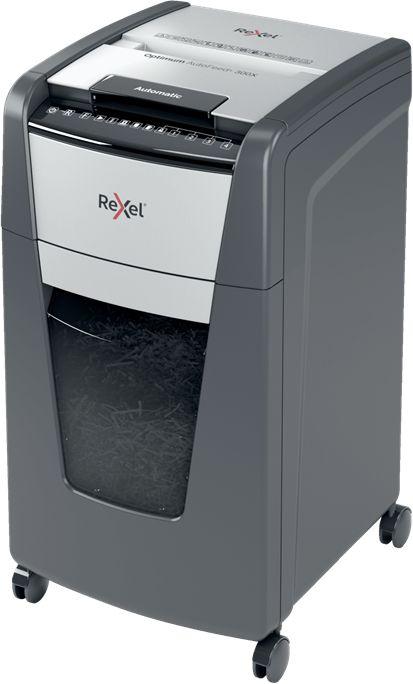 Уничтожитель бумаг Rexel Optimum AutoFeed 300X, с автоподачей, P-4, 4х25 мм, 300 лист. одновременно, 60л [2020300xeu]