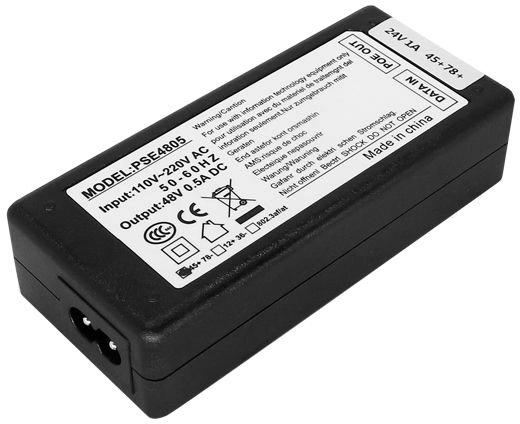 Инжектор PoE Digma DNP30W48GTAP 10/100/1000BASE-T 30Вт 100-240В АС