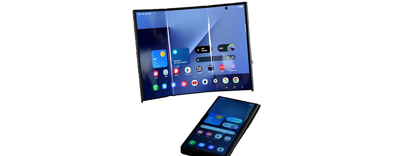 Новую «трикладушку» Samsung показали на патентных изображениях