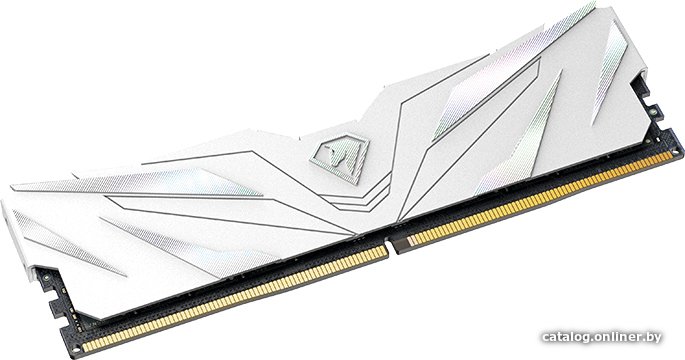 Оперативная память DDR4 8Gb PC-25600 3200MHz Netac Shadow II White NTSWD4P32SP-08W CL16 1.35V RTL