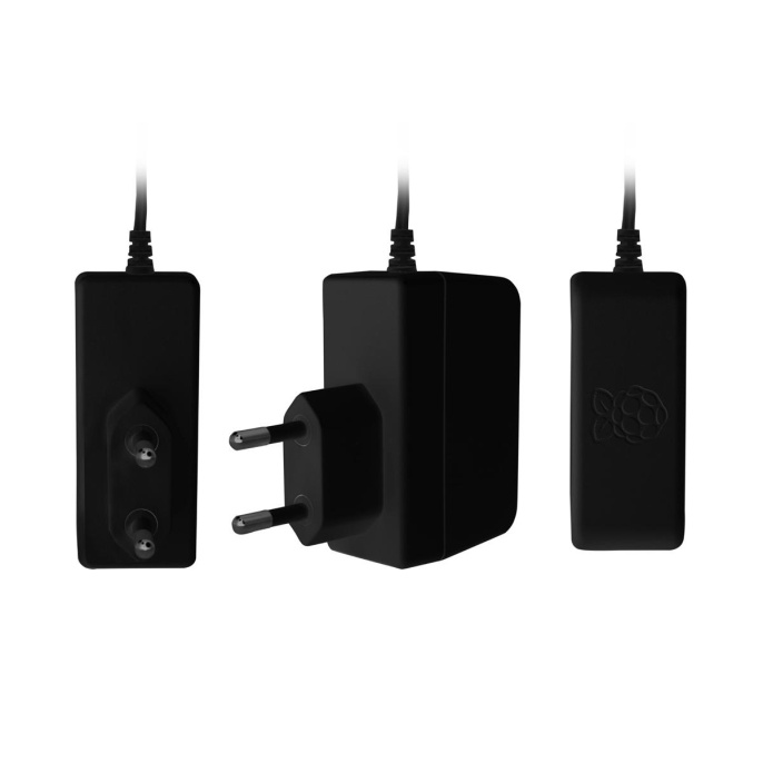 Блок питания Raspberry Pi 3 Model B Official Power Supply Retail, Black, 5.1V, 2.5A, Cable 1.5 m, Micro USB-B output jack, для Raspberry Pi 3 B/B+ 182-5739 177-0223 182-5739