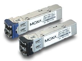 Трансивер MOXA SFP-1FESLC-T, 100Base, SM, LC, 40 км, от -40 до 85°C СТБ