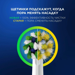 Электрическая зубная щетка Oral-B Vitality Pro 80368962, насадки для щётки: 2 шт, цвет: сиреневый