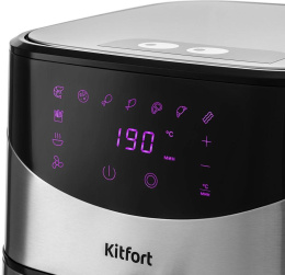 Аэрогриль Kitfort КТ-2231 5л 1700Вт серебристый