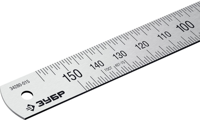 Линейка Зубр 34280-050