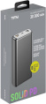 Внешний аккумулятор Power Bank TFN Solid PB-283, 30000мAч, черный [tfn-pb-283-bk]