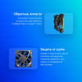 Вентилятор MONTECH RX120 Reverse, 120мм, 4-pin, 1600об/мин, 27 дБ, ARGB, черный, Ret [rx120 pwm black]
