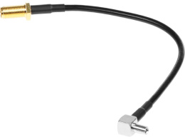 Кабель РЭМО 0.14м, 24AWG,  медь,  одножильный,  1 шт,  черный