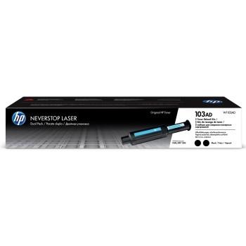 Заправочное устройство HP 103 W1103AD черный (5000стр.) x2упак. для HP Neverstop Laser 1000a/1000w/1200a/1200w