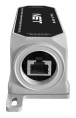 Уличное устройство грозозащиты/ Уличное устройство грозозащиты линий Ethernet и Ethernet + PoE на 1 канал УЗИП . Класс II. Защищает Ethernet и PoE оборудование от наведенного напряжения высоких энергий. Скорость передачи данных: 10/100/1000/2500 Мбит/c. (