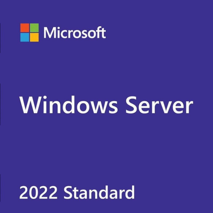 Windows Server Standard 2022 64-bit English 1pk DSP OEI DVD 24 Core P73-08346