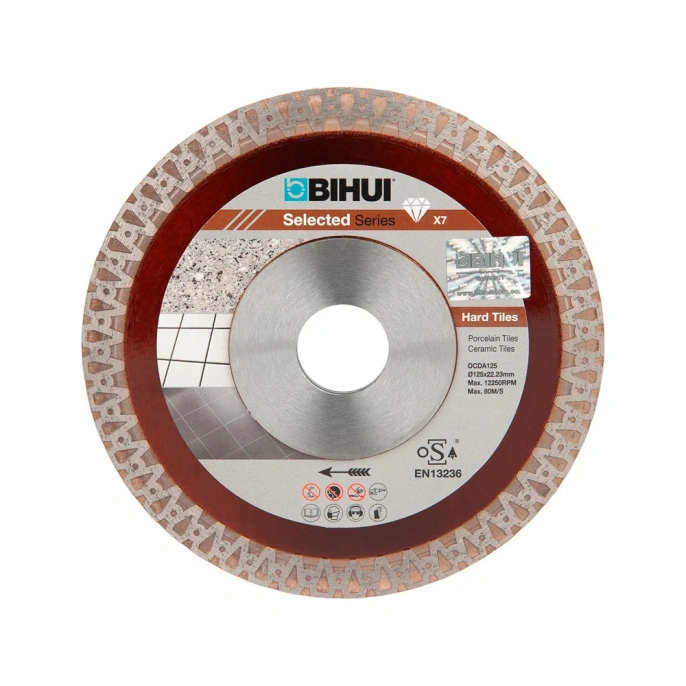 Диск алмазный B-MASTER 125х22.2х1.2х10 мм BIHUI DCDA125